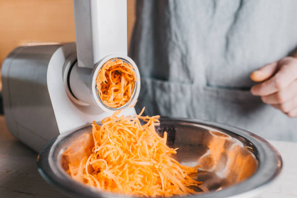 wortel raspen keukenmachine